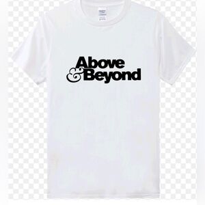 Above & Beyond Unisex Logo Short Sleeve T-Shirt White